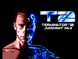Terminator 2 - Judgment Day (Europe) Title Screen